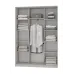 Шкаф-купе двухдверный Mebel Star Комбо AL 150х45х210 см Дуб тахо (MBS-3512) Шкаф-купе двухдверный Mebel Star Комбо AL 150х45х210 см Дуб тахо (MBS-3512)