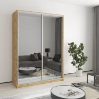 Шкаф-купе двухдверный Mebel Star Комбо AL 150х60х210 см Дуб тахо (MBS-3532) Шкаф-купе двухдверный Mebel Star Комбо AL 150х60х210 см Дуб тахо (MBS-3532)