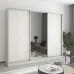 Шафа-купе тридверна Mebel Star Уни AL 250х45х210 см Аляска сірий (MBS-3102)