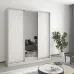 Шкаф-купе трехдверный Mebel Star Уни AL 180х60х210 см Аляска серый (MBS-3103)