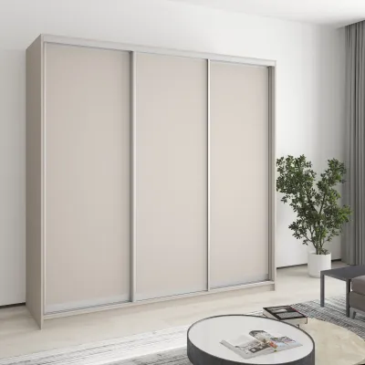 Шкаф-купе трехдверный Mebel Star Комбо AL 210х45х210 см Кашемир (MBS-3169)