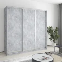 Шафа-купе тридверна Mebel Star Комбо AL 210х45х210 см Бетон (MBS-3177) Шафа-купе тридверна Mebel Star Комбо AL 210х45х210 см Бетон (MBS-3177)