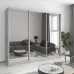 Шафа-купе тридверна Mebel Star Комбо AL 240х45х210 см Бетон (MBS-3276)