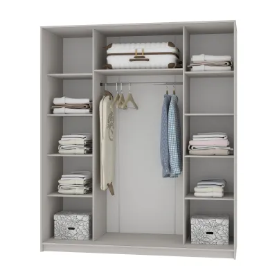 Шафа-купе тридверна Mebel Star Комбо AL 180х60х210 см Дуб сонома (MBS-3302) Шафа-купе тридверна Mebel Star Комбо AL 180х60х210 см Дуб сонома (MBS-3302)