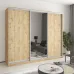 Шкаф-купе трехдверный Mebel Star Комбо AL 250х60х210 см Дуб тахо (MBS-4304)