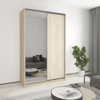 Шафа-купе дводверна Mebel Star Бавария 150х60х240 см Дуб сонома (MBS-4400) Шафа-купе дводверна Mebel Star Бавария 150х60х240 см Дуб сонома (MBS-4400)