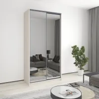 Шкаф-купе двухдверный Mebel Star Бавария 120х60х240 см Кашемир (MBS-4403)