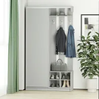 Передпокій Mebel Star Лінда 120х40х220см Сіра мишка (MBS-4372) Передпокій Mebel Star Лінда 120х40х220см Сіра мишка (MBS-4372)