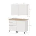 Кухня модульна Mebel Star Еко 1.2 м Бетон (MBS-4208)