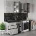 Кухня модульна Mebel Star Еко 1.6 м Бетон (MBS-4209) Кухня модульна Mebel Star Еко 1.6 м Бетон (MBS-4209)