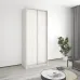 Шафа-купе дводверна Mebel Star Стандарт AL 100х45х240 см Аляска сірий (MBS-3582)