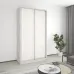 Шкаф-купе двухдверный Mebel Star Стандарт AL 130х45х240 см Аляска серый (MBS-3585)