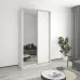 Шафа-купе дводверна Mebel Star Стандарт AL 130х45х240 см Аляска сірий (MBS-3711)