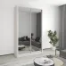 Шафа-купе дводверна Mebel Star Стандарт AL 140х45х240 см Аляска сірий (MBS-3838)