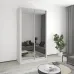 Шафа-купе дводверна Mebel Star Стандарт AL 130х60х240 см Аляска сірий (MBS-3900)