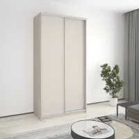 Шкаф-купе двухдверный Mebel Star Уни AL 120х60х240 см Кашемир (MBS-3936) Шкаф-купе двухдверный Mebel Star Уни AL 120х60х240 см Кашемир (MBS-3936)