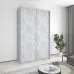 Шафа-купе дводверна Mebel Star Комбо AL 150х60х240 см Бетон (MBS-4084)