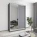Шафа-купе дводверна Mebel Star Комбо AL 160х45х240 см Антрацит (MBS-4101)
