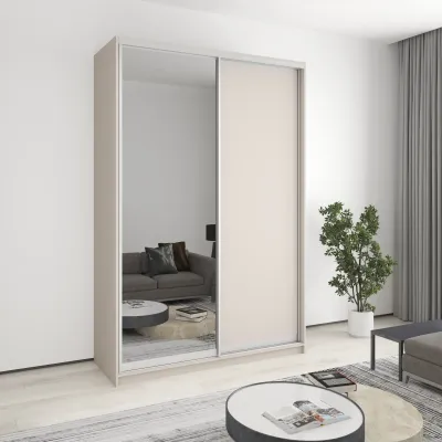 Шкаф-купе двухдверный Mebel Star Комбо AL 160х45х240 см Кашемир (MBS-4109)