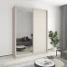 Шафа-купе дводверна Mebel Star Комбо AL 180х60х240 см Кашемір (MBS-4139)
