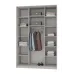 Шафа-купе дводверна Mebel Star Комбо AL 160х60х240 см Бетон (MBS-4197) Шафа-купе дводверна Mebel Star Комбо AL 160х60х240 см Бетон (MBS-4197)