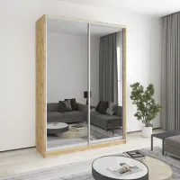 Шкаф-купе двухдверный Mebel Star Комбо AL 170х60х240 см Дуб тахо (MBS-4206) Шкаф-купе двухдверный Mebel Star Комбо AL 170х60х240 см Дуб тахо (MBS-4206)