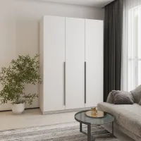 Шкаф распашной Mebel Star Оскар 150х52х220 см Аляска белый (MBS-4592)