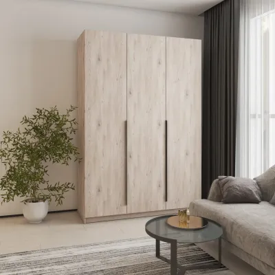 Шафа розпашна Mebel Star Оскар 150х52х220 см Аляска сірий (MBS-4639)