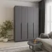 Шафа розпашна Mebel Star Оскар 160х52х220 см Антрацит (MBS-4670)
