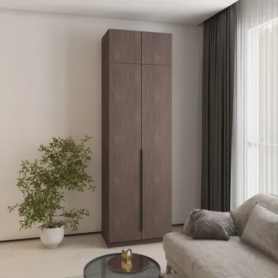 Шафа розпашна Mebel Star Оскар 80х52х260 см Дуб рістрето (MBS-4804)
