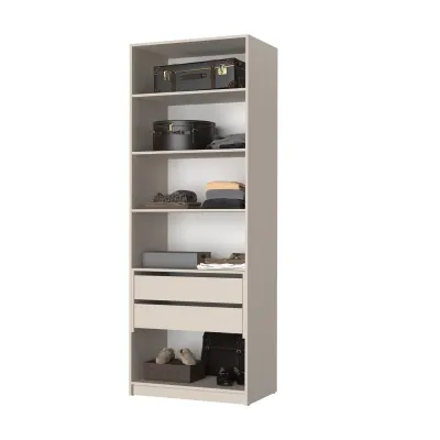 Шафа розпашна Mebel Star Оскар 80х52х260 см Кашемір (MBS-4815) Шафа розпашна Mebel Star Оскар 80х52х260 см Кашемір (MBS-4815)