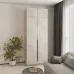 Шафа розпашна Mebel Star Оскар 100х52х260 см Бетон (MBS-4851)