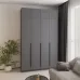 Шафа розпашна Mebel Star Оскар 160х52х260 см Антрацит (MBS-4990)