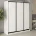Шкаф-купе трехдверный Mebel Star Стандарт BG 180х45х210 см Аляска белый (MBS-8220)