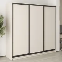 Шафа-купе тридверна Mebel Star Стандарт BG 220х45х210 см Кашемір (MBS-8260) Шафа-купе тридверна Mebel Star Стандарт BG 220х45х210 см Кашемір (MBS-8260)
