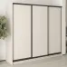 Шафа-купе тридверна Mebel Star Стандарт BG 230х60х210 см Кашемір (MBS-8267)