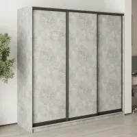 Шафа-купе тридверна Mebel Star Стандарт BG 210х45х210 см Бетон (MBS-8271) Шафа-купе тридверна Mebel Star Стандарт BG 210х45х210 см Бетон (MBS-8271)