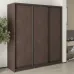 Шафа-купе тридверна Mebel Star Стандарт BG 190х45х210 см Дуб ристрето (MBS-8293)