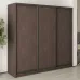 Шафа-купе тридверна Mebel Star Стандарт BG 220х45х210 см Дуб ристрето (MBS-8296)
