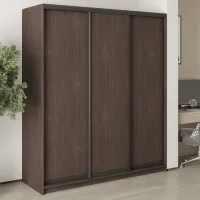 Шкаф-купе трехдверный Mebel Star Стандарт BG 180х60х210 см Дуб ристрето (MBS-8298)