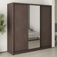 Шафа-купе тридверна Mebel Star Стандарт BG 210х45х210 см Дуб ристрето (MBS-8403) Шафа-купе тридверна Mebel Star Стандарт BG 210х45х210 см Дуб ристрето (MBS-8403)
