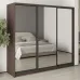 Шкаф-купе трехдверный Mebel Star Стандарт BG 230х60х210 см Дуб ристрето (MBS-8519)
