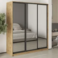 Шкаф-купе трехдверный Mebel Star Стандарт BG 180х60х210 см Дуб тахо (MBS-8538)