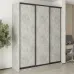 Шкаф-купе трехдверный Mebel Star Стандарт BG 200х45х240 см Бетон (MBS-8594)