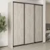 Шкаф-купе трехдверный Mebel Star Стандарт BG 210х45х240 см Аляска серый (MBS-8607)