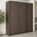 Шафа-купе тридверна Mebel Star Стандарт BG 220х60х240 см Дуб ристрето (MBS-8626)