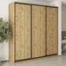 Шкаф-купе трехдверный Mebel Star Стандарт BG 230х45х240 см Дуб тахо (MBS-8645)