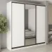 Шкаф-купе трехдверный Mebel Star Стандарт BG 230х45х240 см Аляска белый (MBS-8657)