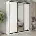 Шафа-купе тридверна Mebel Star Стандарт BG 200х60х240 см Аляска білий (MBS-8660)