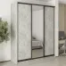 Шафа-купе тридверна Mebel Star Стандарт BG 200х45х240 см Бетон (MBS-8702)